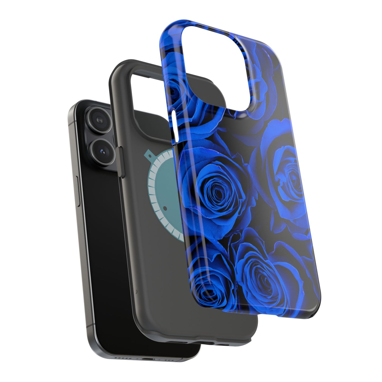 Wireless-Charging Compatible Phone Case – Midnight Bloom