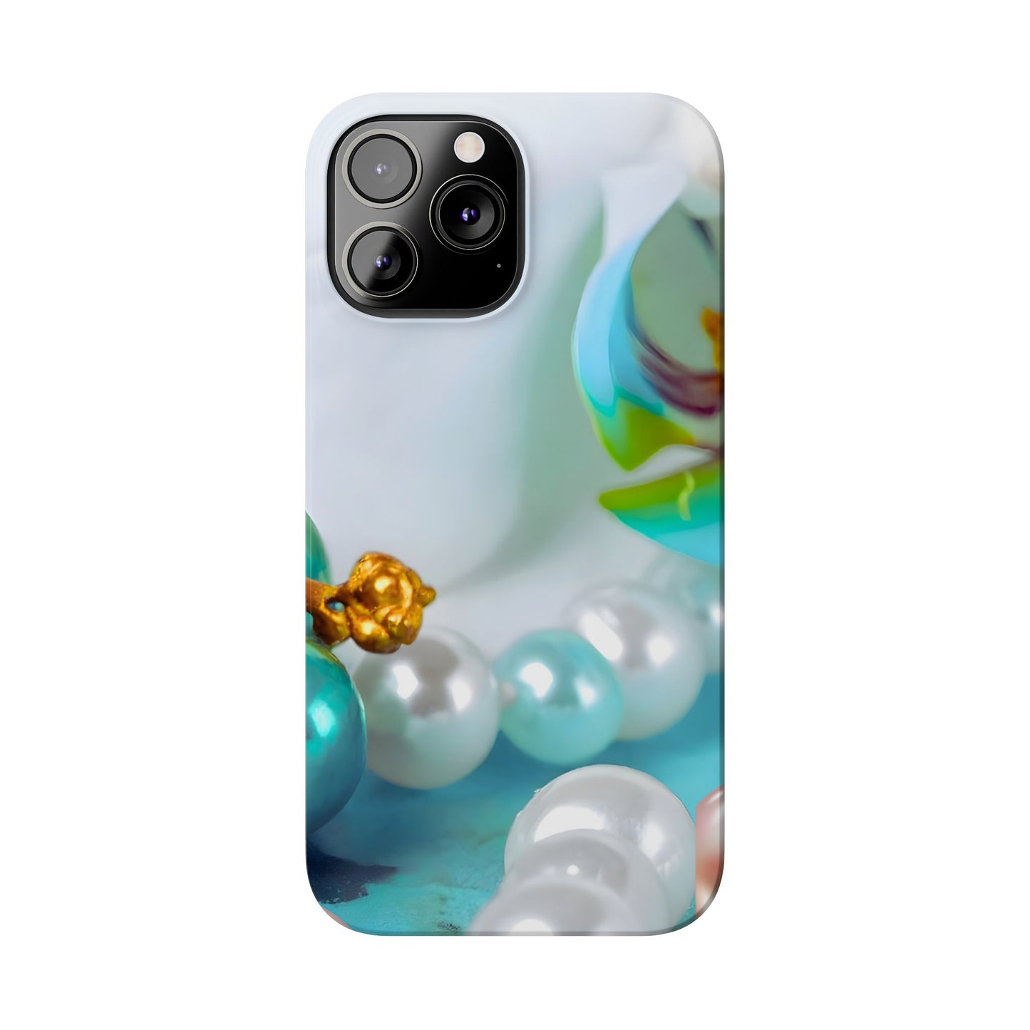 Slim Phone Case – Mermaid's Pearl