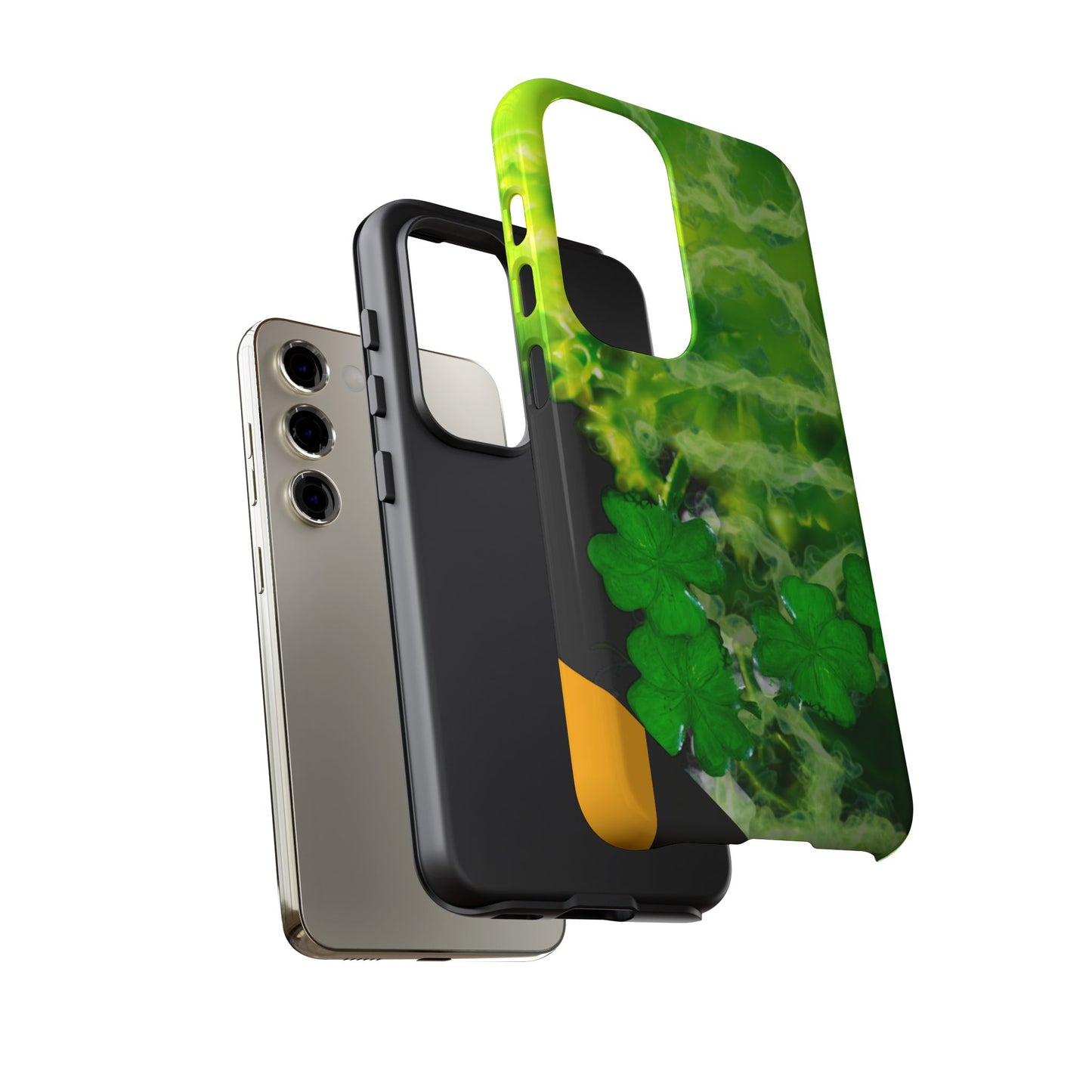 Protective Phone Case – Lucky Clover Smoke