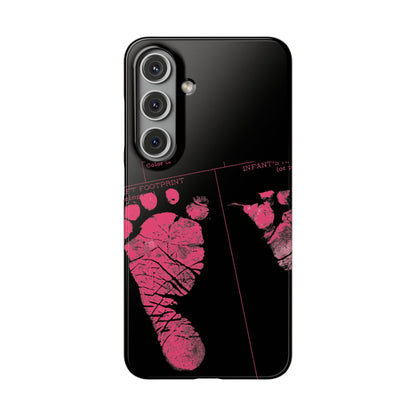 Snap Phone Case – Mom’s Little Pink Footprints