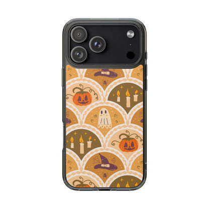 Clear Phone Case – Vintage Haunt – Compatible with iPhone 13–17 & Samsung Galaxy S25–S26 Series