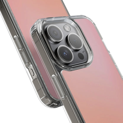 Clear Phone Case – Peachy Calm