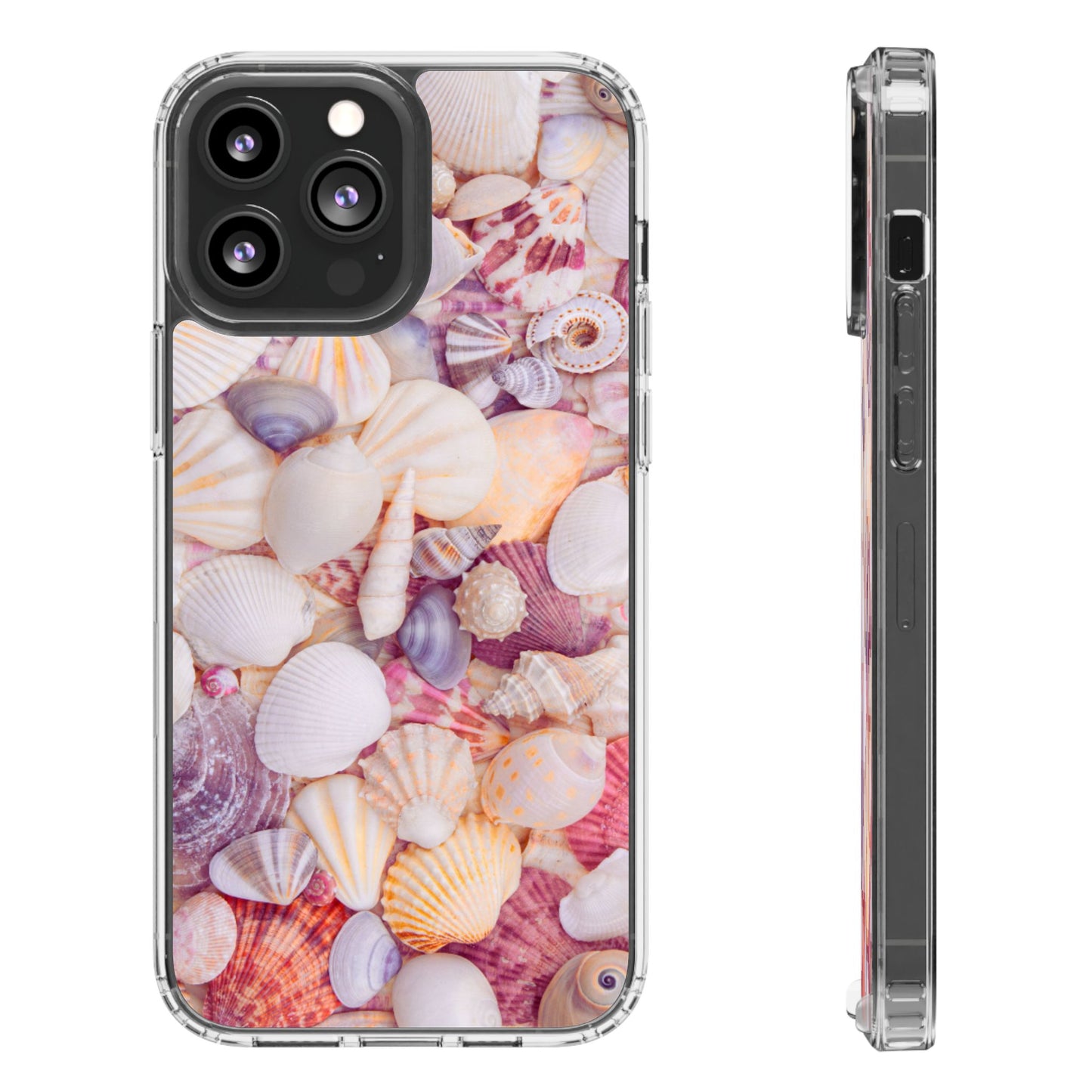 Clear Phone Case – Shell Scatter