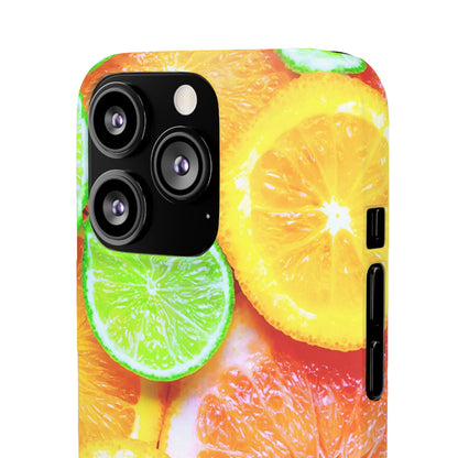 Snap Phone Case – Sunkissed Citrus
