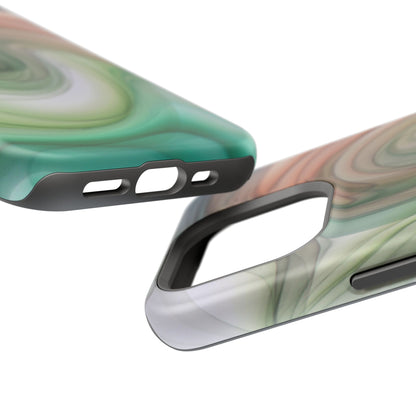 Impact-Resistant Phone Case – Marble Flow