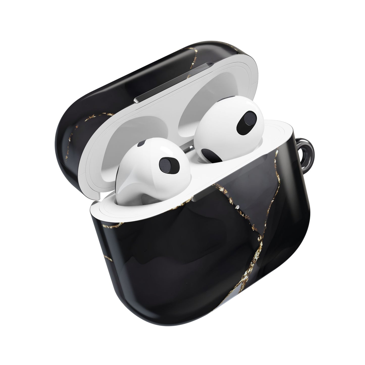 Earbud Case Cover – Obsidian Vein