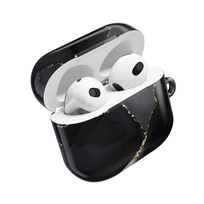 Earbud Case Cover – Obsidian Vein