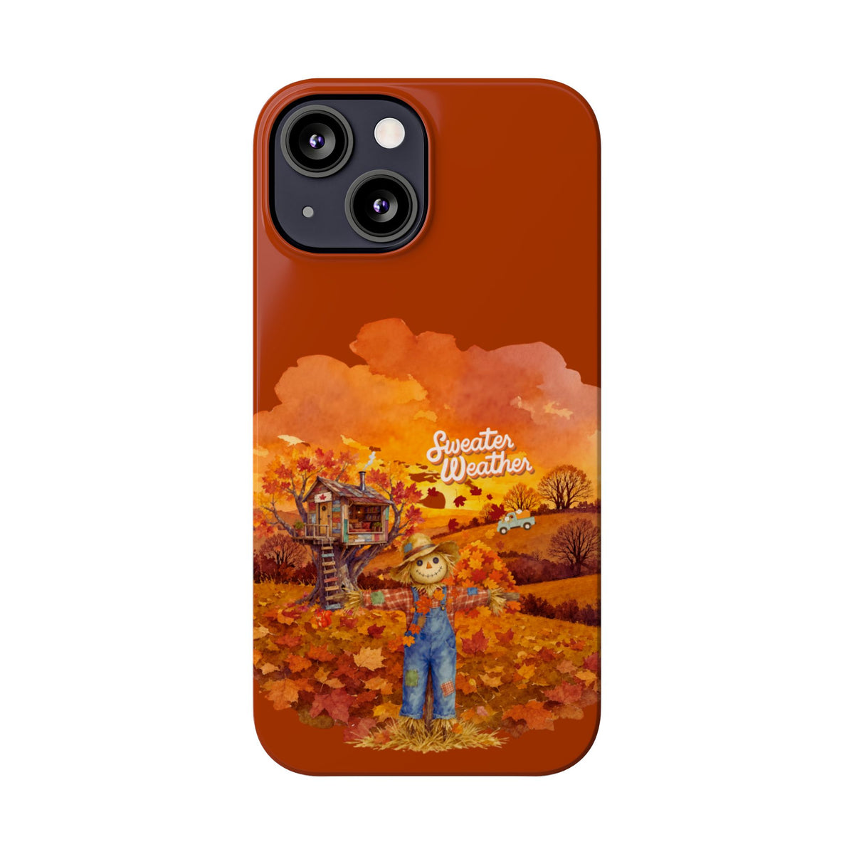 Slim Phone Case – Sweater Weather – Compatible with iPhone 11–17 Series