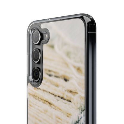 Clear Phone Case – Woven Warmth