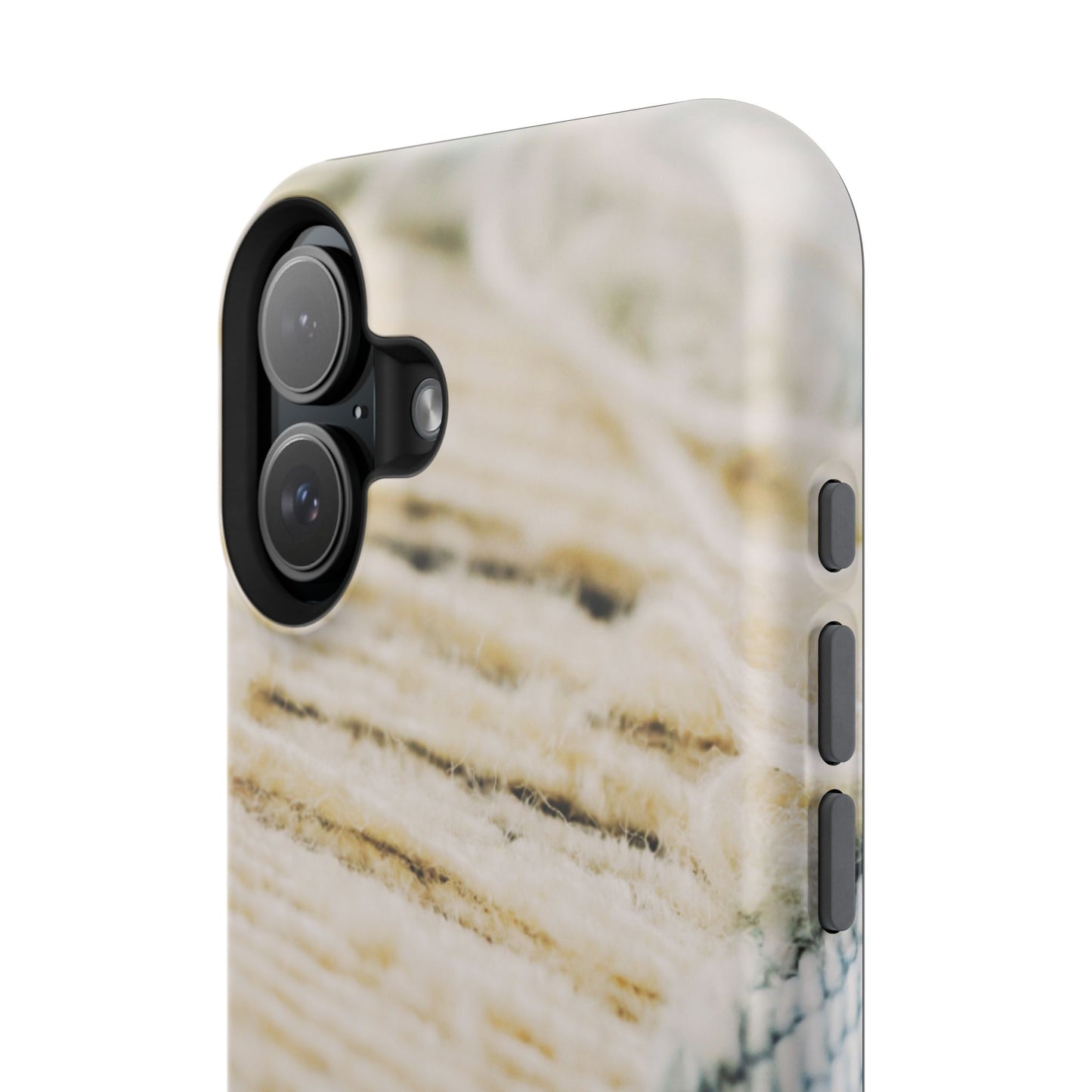 Impact-Resistant Phone Case – Woven Warmth