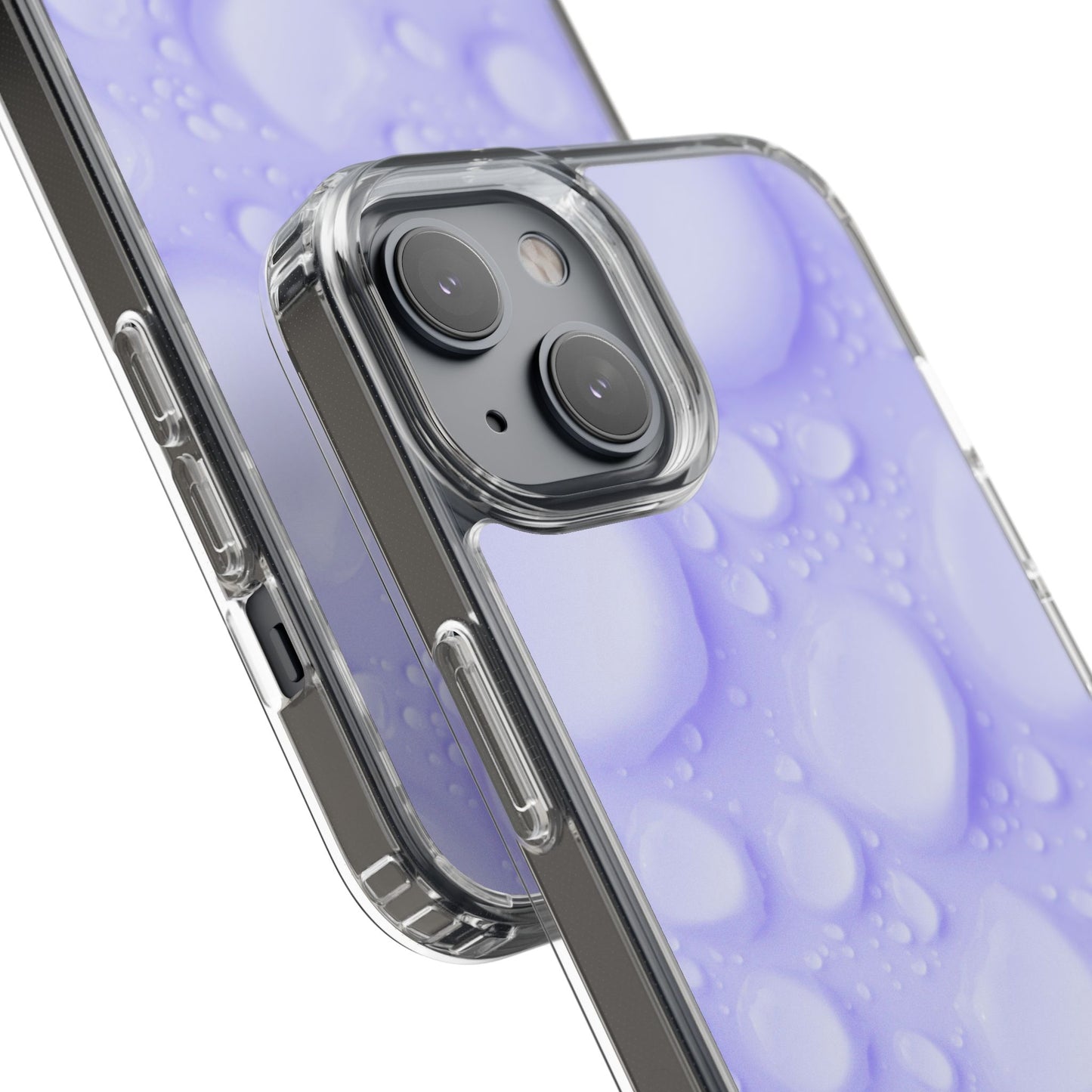 Clear Phone Case – Lilac Dew