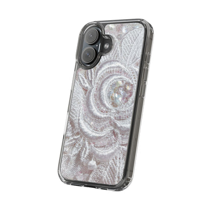 Clear Phone Case – Lace Veil