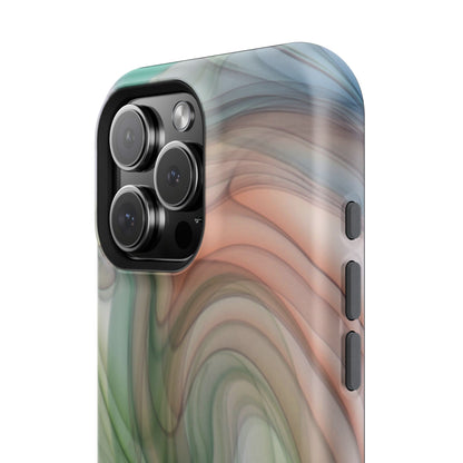 Impact-Resistant Phone Case – Marble Flow