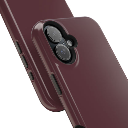 Wireless-Charging Compatible Case – Mulled Wine – Compatible with iPhone 13–17 & Samsung Galaxy S25–S26 Series