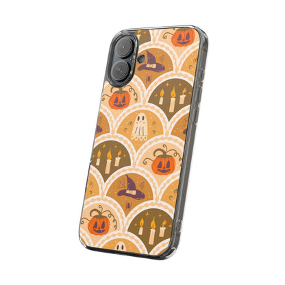 Clear Phone Case – Vintage Haunt – Compatible with iPhone 13–17 & Samsung Galaxy S25–S26 Series
