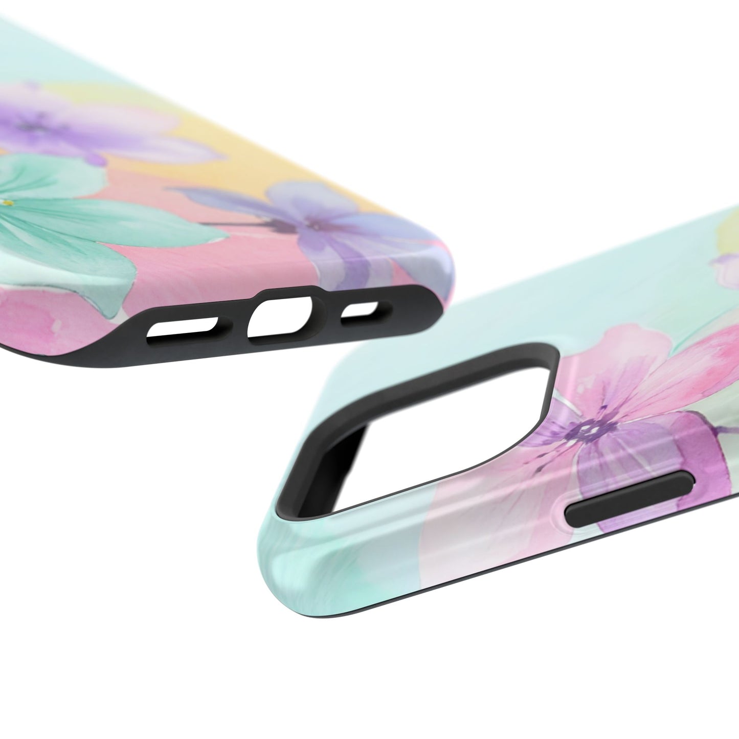 Wireless-Charging Compatible Case – Water Petal