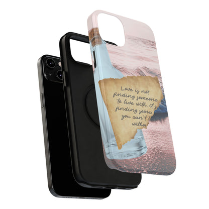 Impact-Resistant Phone Case – Written in the Tide – Compatible with iPhone 11–17 & Samsung Galaxy S22–S26 Series