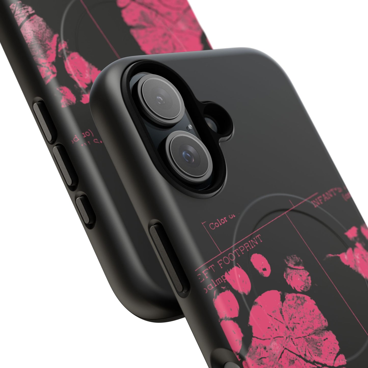 Protective Magnetic Phone Case – Mom’s Little Pink Footprints