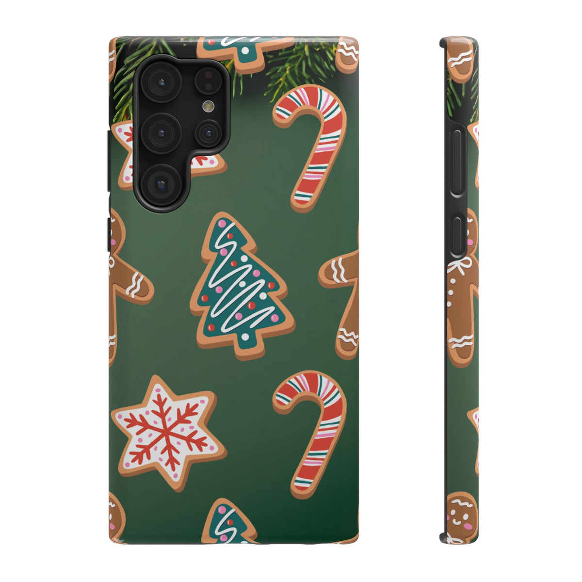 Impact-Resistant Phone Case – Cookie Season – Compatible with iPhone 11–17 & Samsung Galaxy S22–S26 Series