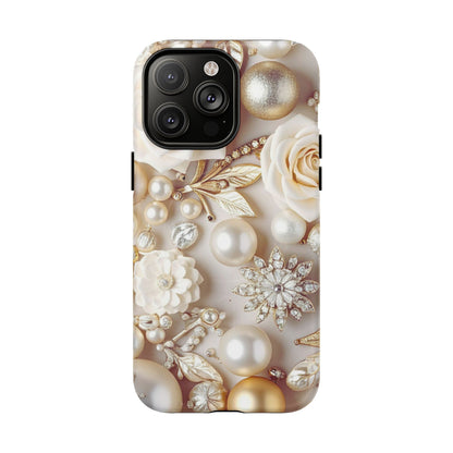 Protective Magnetic Phone Case – Ivory Opulence