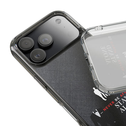 Clear Phone Case – Stand Alone