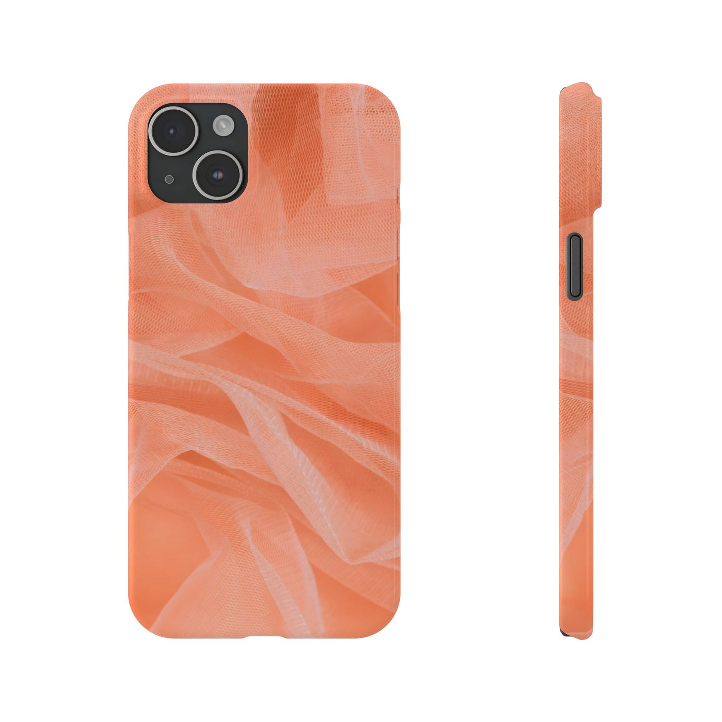 Slim Phone Case – Coral Veil