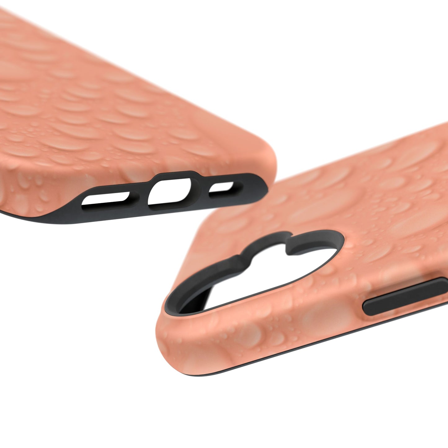 Impact-Resistant Phone Case – Apricot Rain