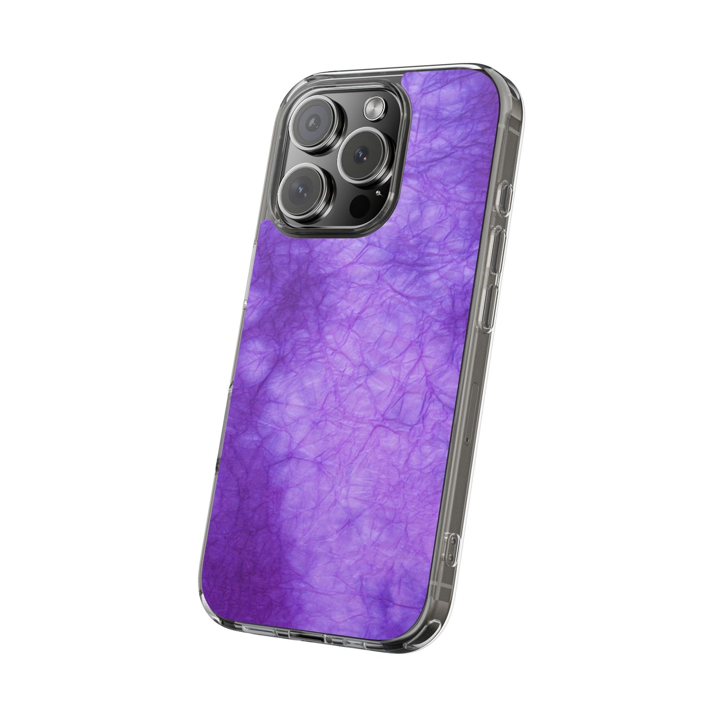 Clear Phone Case – Neon Dusk