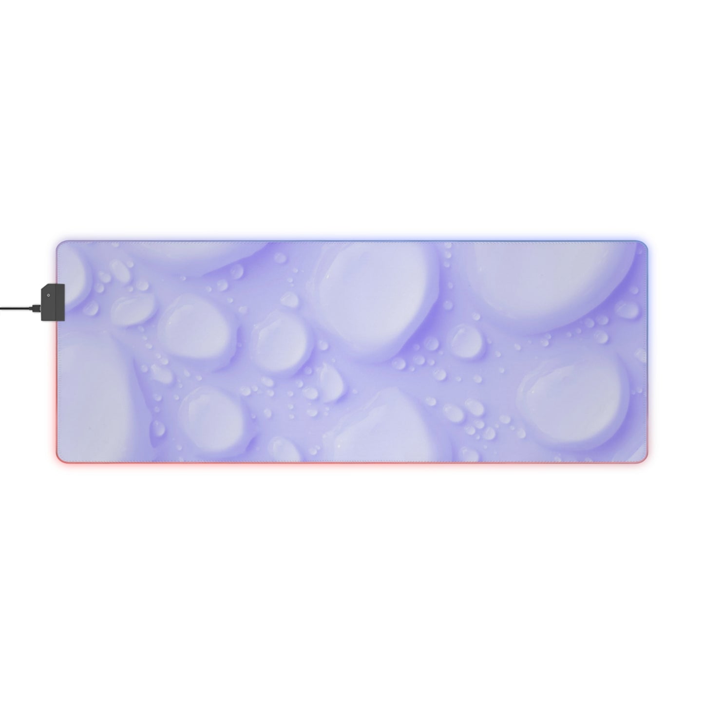Gaming LED Desk Mat – Lilac Dew