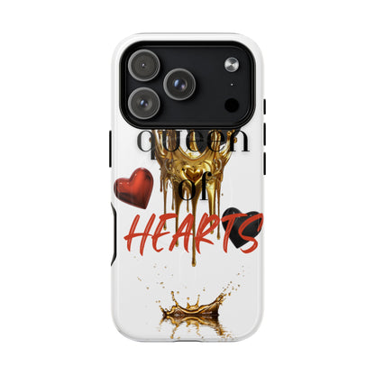 Protective Magnetic Phone Case – Queen of Hearts