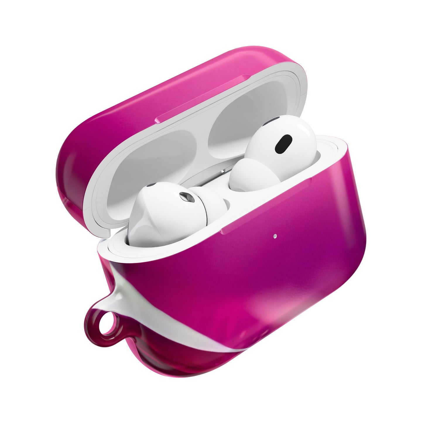 Earbud Case Cover – Magenta Motion