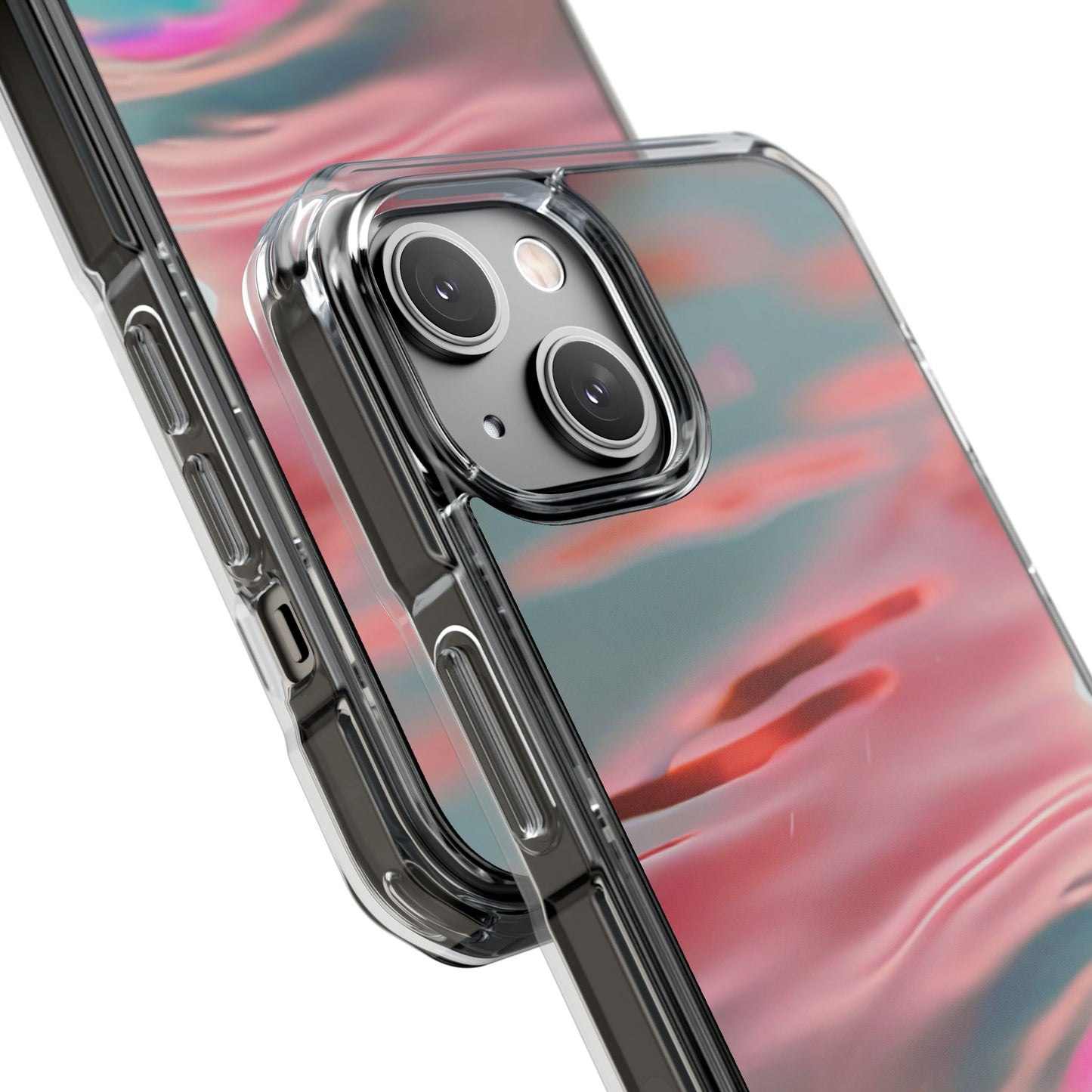 Clear Magnetic Phone Case – Liquid Sunset
