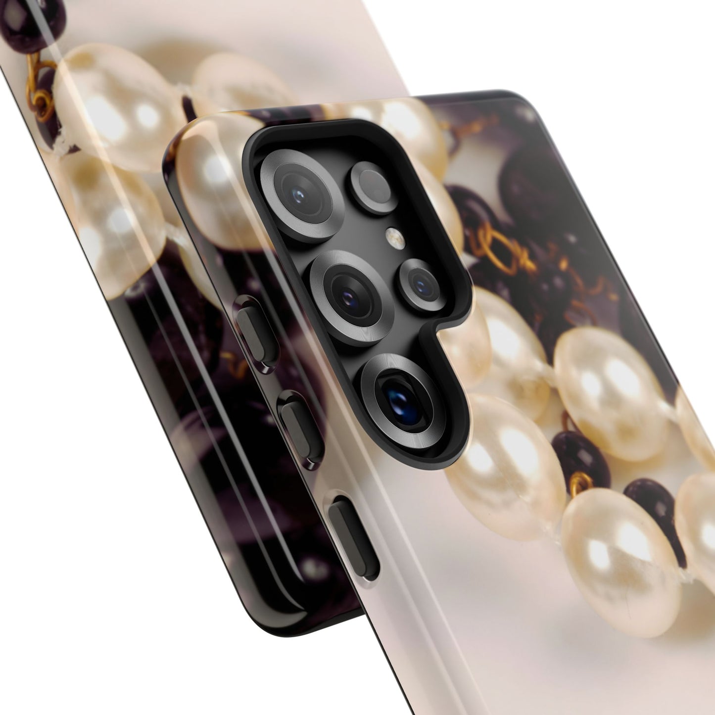 Protective Phone Case – Noir Pearl