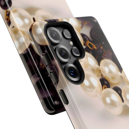 Protective Phone Case – Noir Pearl