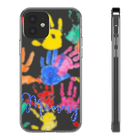 Clear Phone Case – Handprint Memories
