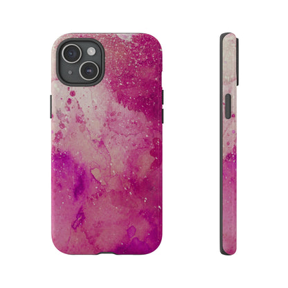 Protective Phone Case – Spilled Wine