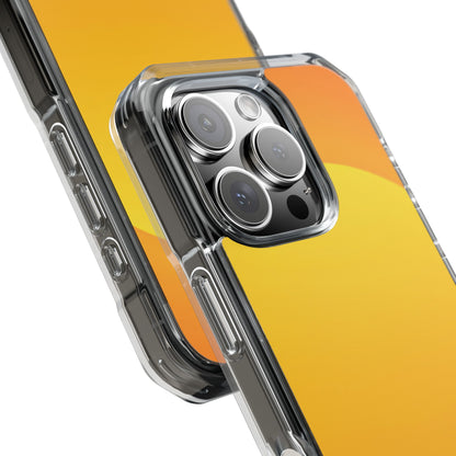 Clear Magnetic Phone Case — Desert Sunrise