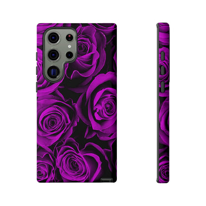 Protective Phone Case – Amethyst Roses