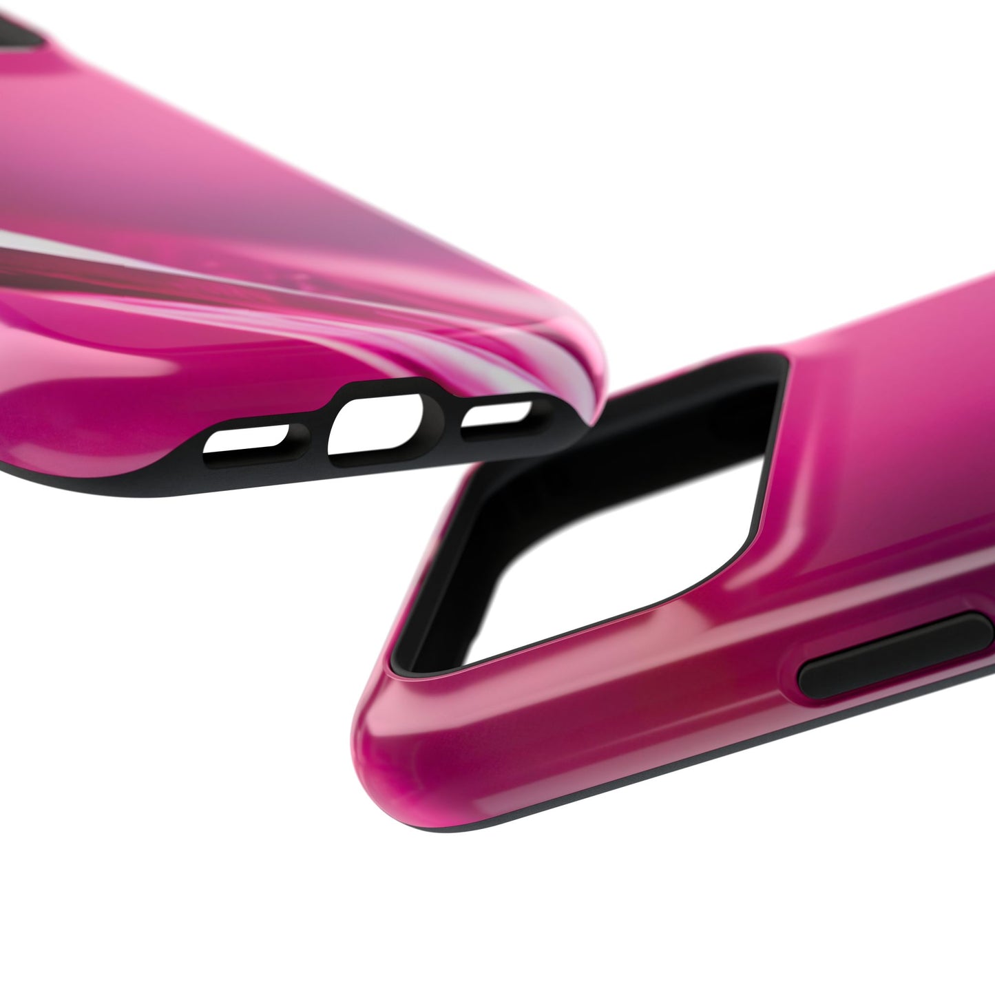 Impact-Resistant Phone Case – Magenta Motion