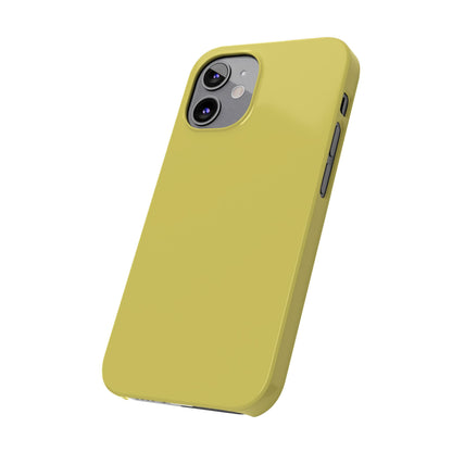Slim Phone Case – Cornfield Gold – Compatible with iPhone 11–17 Series