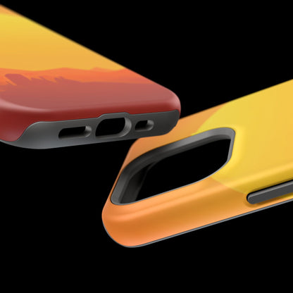 Wireless-Charging Compatible Case – Desert Sunrise