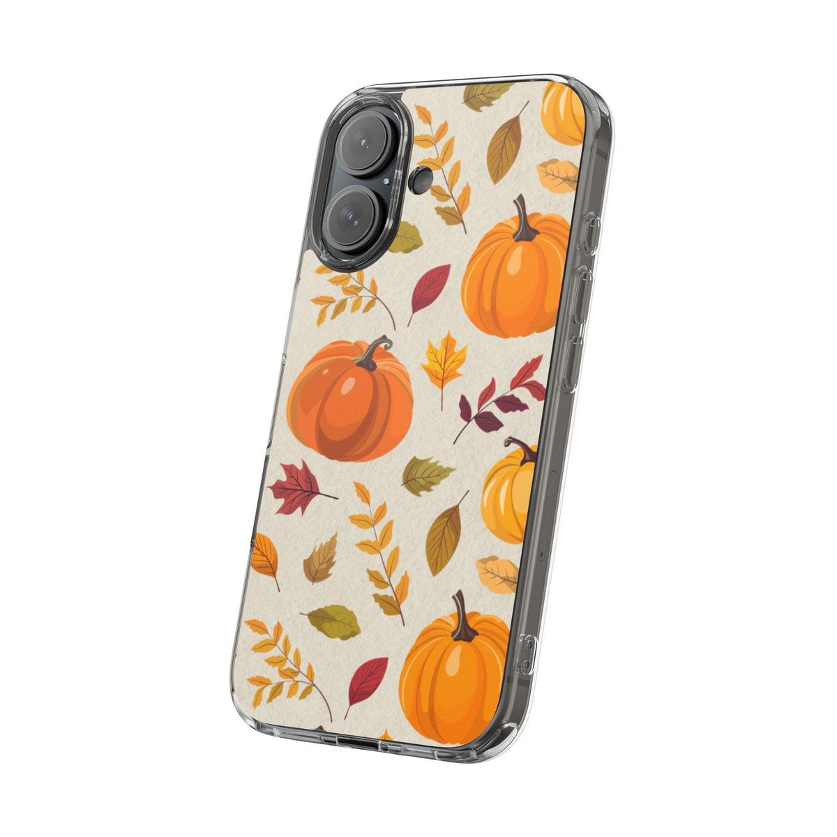 Clear Phone Case – Falling for Pumpkin