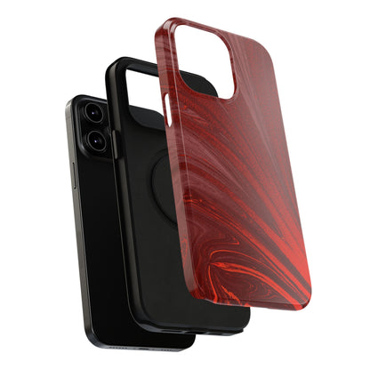 Impact-Resistant Phone Case — Crimson Current