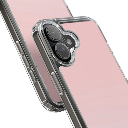 Clear Phone Case – Soft Blush