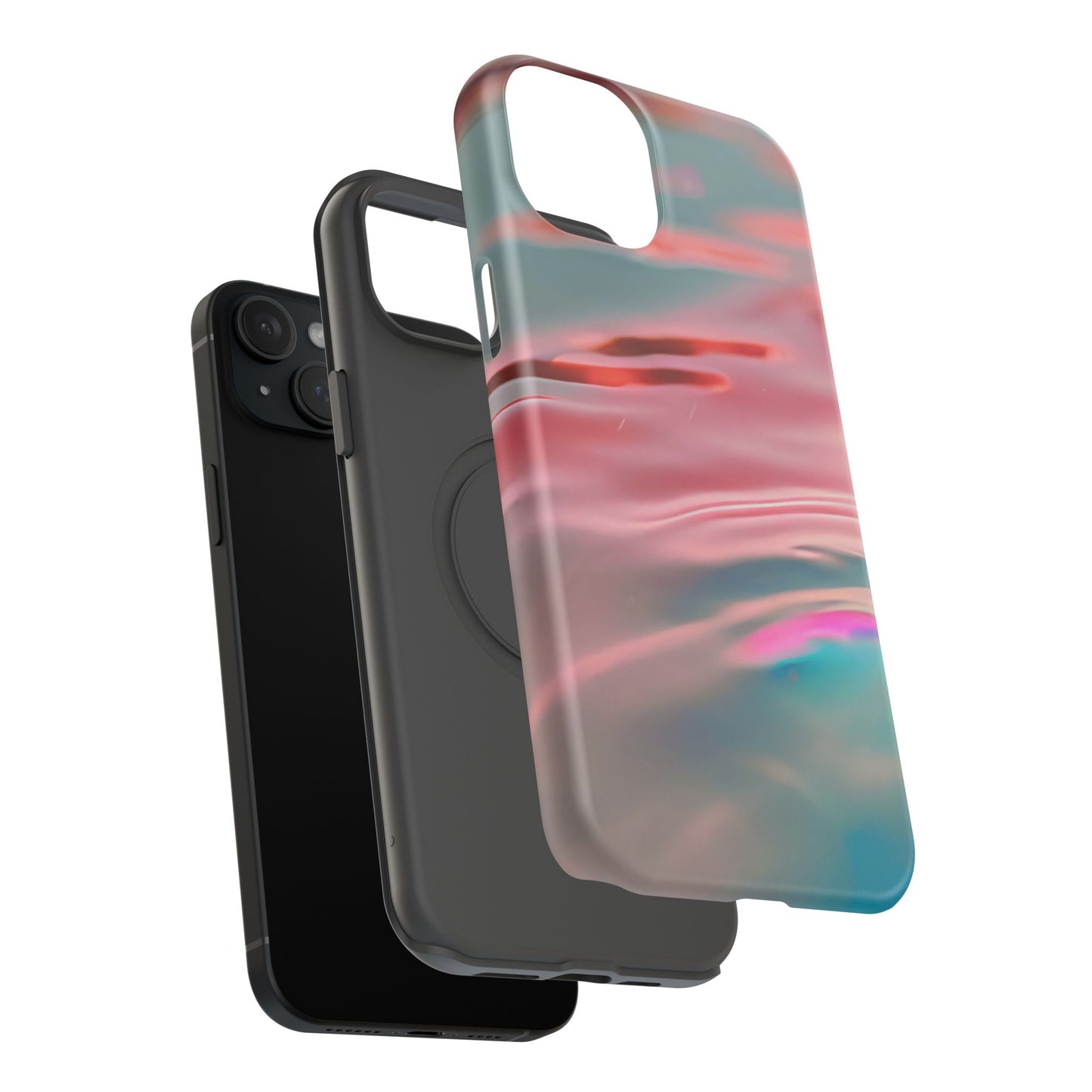 Impact-Resistant Phone Case – Liquid Sunset