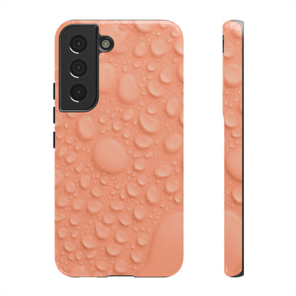 Protective Phone Case – Apricot Rain