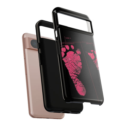Protective Phone Case – Mom’s Little Pink Footprints