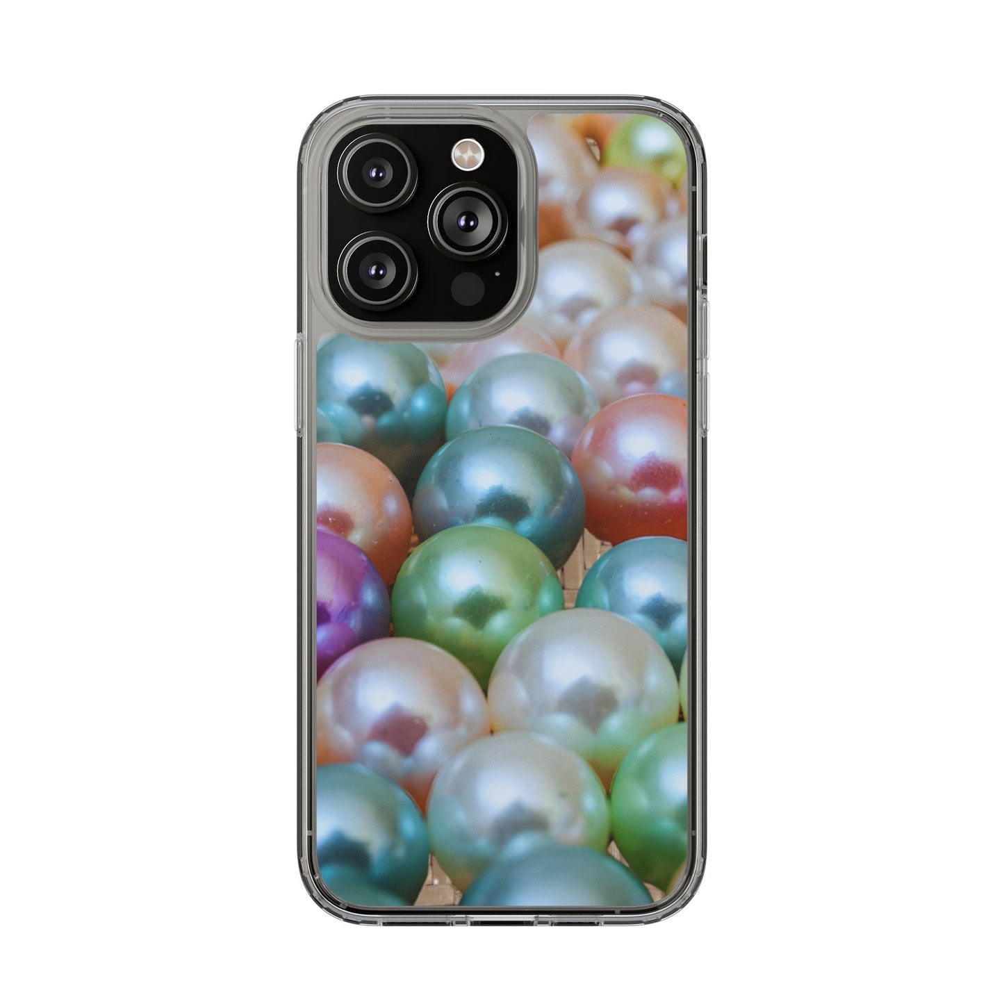 Clear Phone Case – Pearl Pop