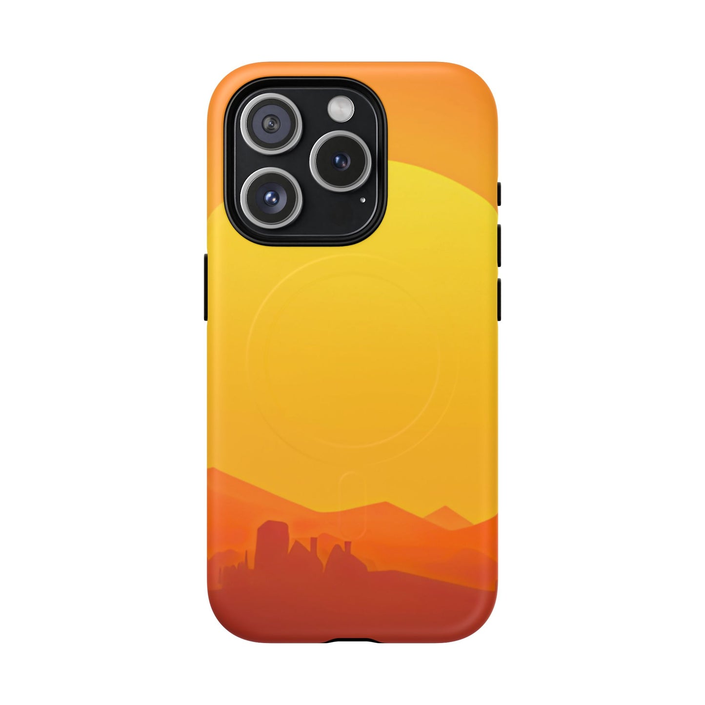 Protective Magnetic Phone Case — Desert Sunrise