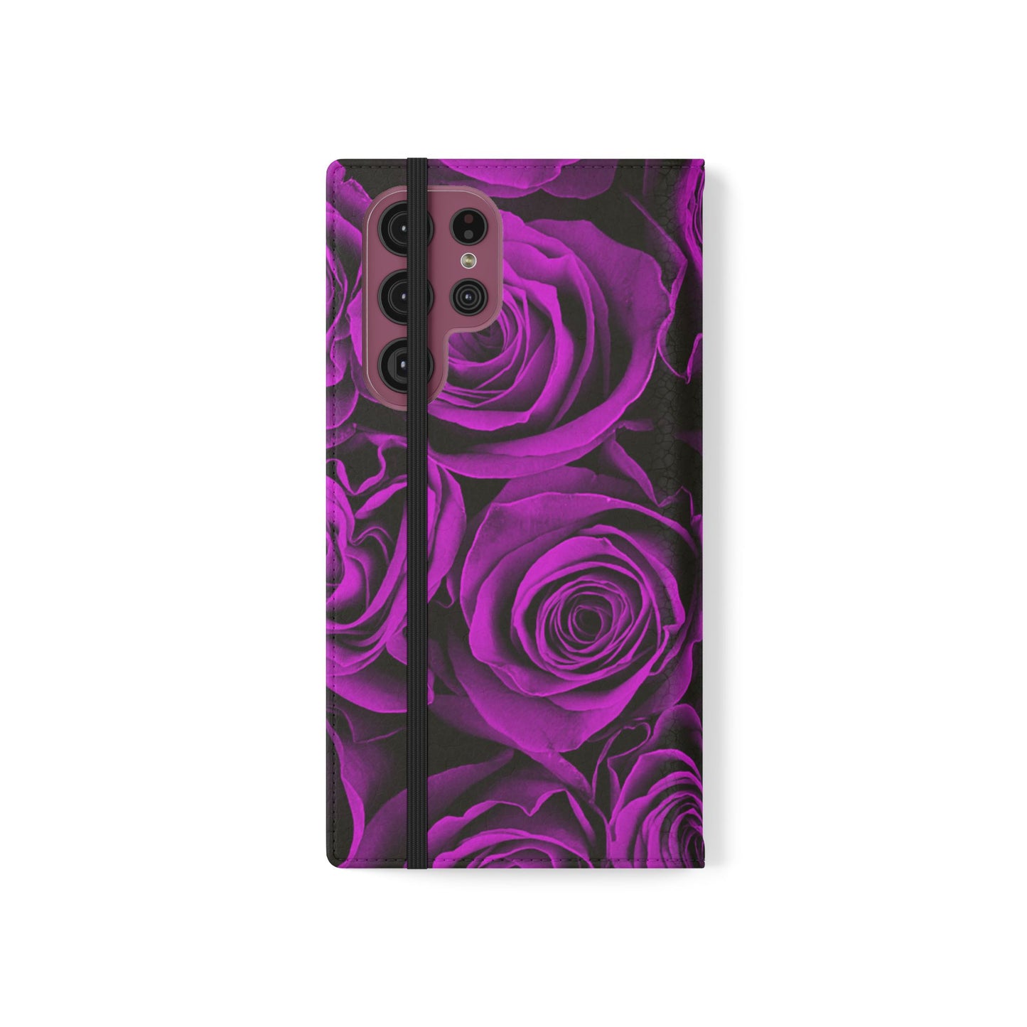 Flip Case – Amethyst Roses